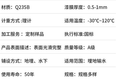 太原热浸塑钢质保护管价格产品性能特点